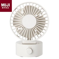MUJI Low Noise USB Desk Fan White W4.0in x D3.1in x H5.4in - B071H53DRD